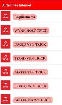 Airtel Free Internet screenshot 1