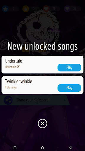 Piano Tiles : Megalovania Unde screenshot 4