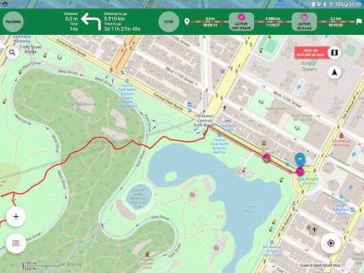 Tracky, Off-road GPS navigation screenshot 8