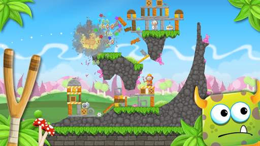 Slingshot Monsters - Angry Defenders Of Planet X screenshot 5