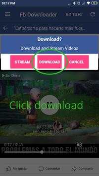 Download Facebook videos - Free screenshot 3