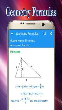Geometry Formulas скриншот 1