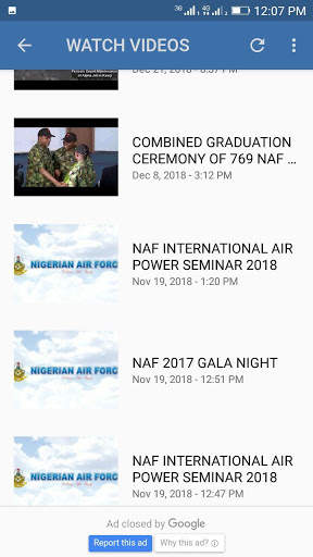 Nigerian Air Force NAF app screenshot 5