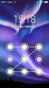Applock Theme Aurora screenshot 1