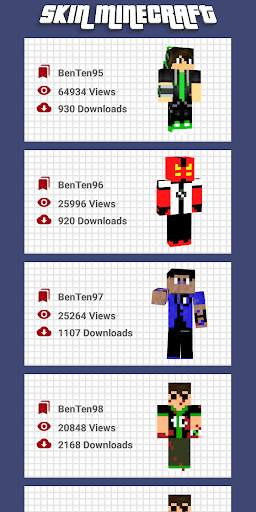 Ben 10 skins for Minecraft PE screenshot 2