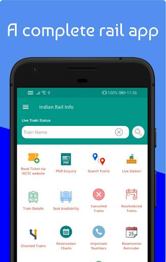 Live Train & Indian Railway PNR Status - IRCTC screenshot 2