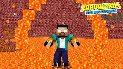 Mod Herobrine – Mod Skin Monster School MCPE 2021 screenshot 3