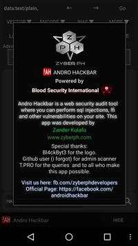 Andro Hackbar screenshot 1
