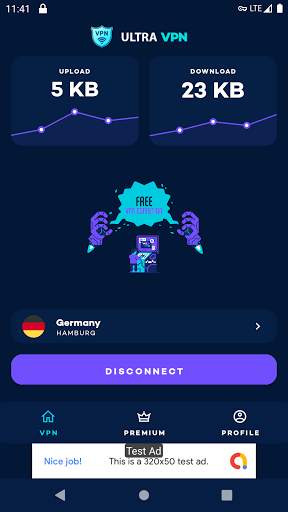 Ultra Vpn - Ultra Free Vpn Client screenshot 3
