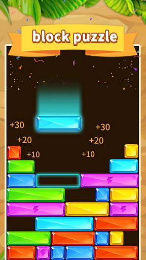 Gem blast - new slidey block puzzle screenshot 4