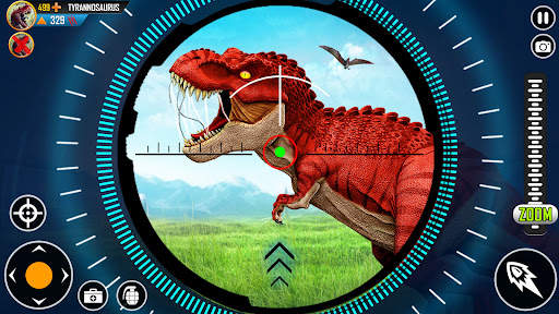 Dinosaur Hunting Zoo Games screenshot 1