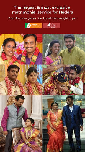 Nadar Matrimony - Wedding App For Tamil Nadars screenshot 1
