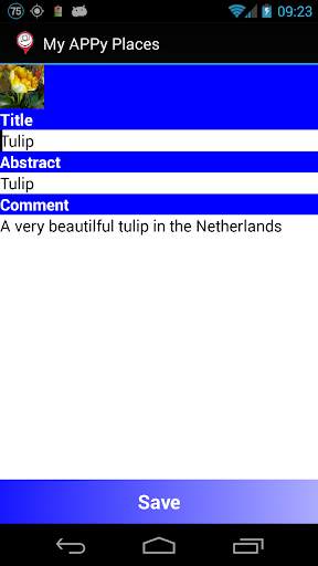 My APPy Places screenshot 6