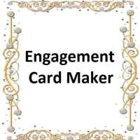 Engagement Invitation card Maker free icon