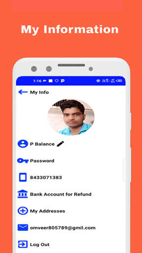P Balance Earn Money By Recharge And Bill Payment स्क्रीनशॉट 5
