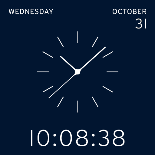 Origin Clock Wallpaper and Widget icon