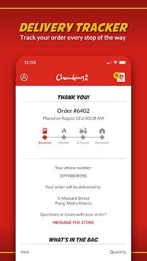 Chowking Philippines screenshot 2