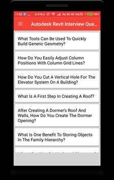 Autodesk Revit Interview Question screenshot 2