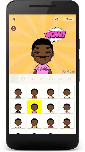 FaMoji Maker - Face Moji Meme for African Emoticon screenshot 2