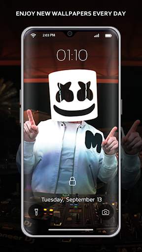 Marshmello Wallpaper : Dj Man Background screenshot 8