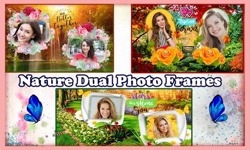 Nature Dual Photo Frames screenshot 1
