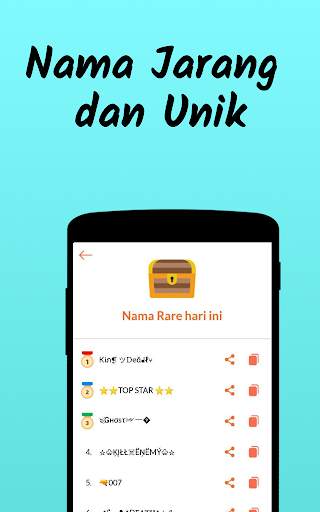 Nama samaran Pencipta screenshot 7