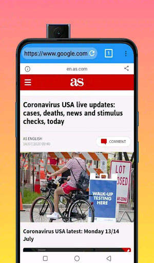 6G Browser screenshot 1