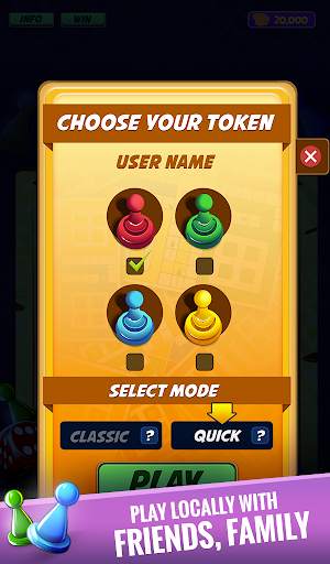 Ludo Classic Game 4 تصوير الشاشة