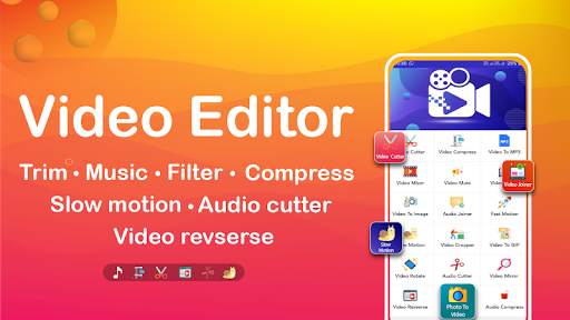 All in One Video Editor - Crop, Edit, Trim, Music screenshot 1