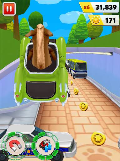 Pony Craft Unicorn Car Racing screenshot 9