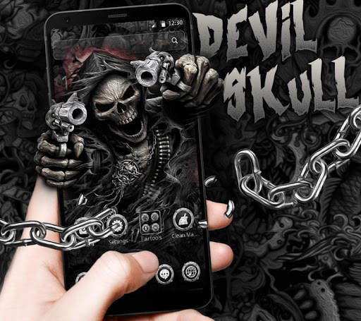 Hell Devil Death Skull Theme screenshot 1