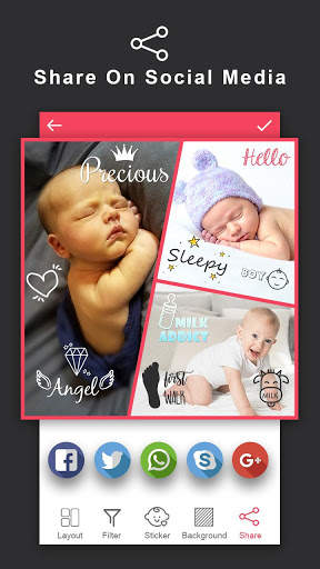 Baby Photo Collage Maker screenshot 5