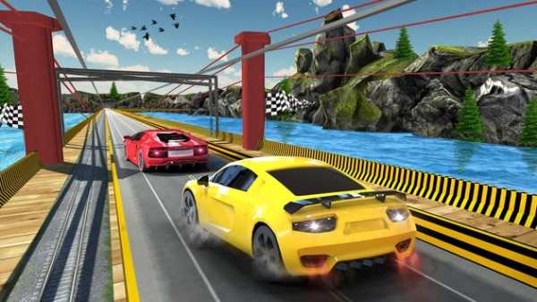Real Train vs Car Racing 2018 - Car Driving Games screenshot 6