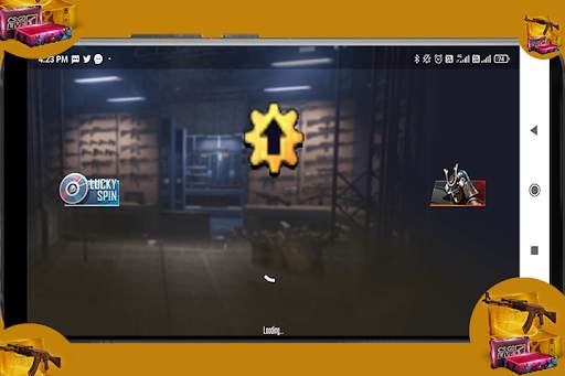 Case and crates simulator for battle PUBGM screenshot 1