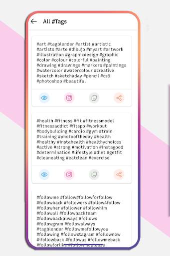Captions & Hashtags for Instagram screenshot 5