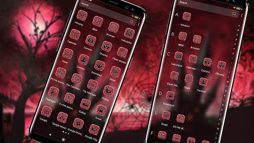 Horror Castle Launcher Theme screenshot 4