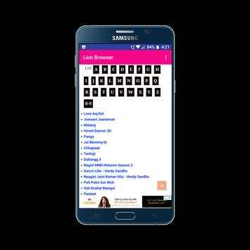 Lion Browser screenshot 4