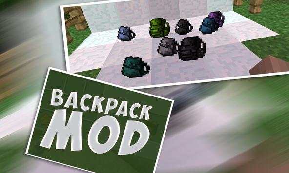 Backpack mod for Minecraft PE screenshot 1