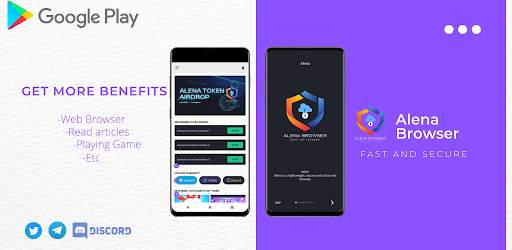 Alena Browser - Earn Crypto screenshot 1