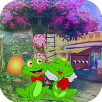 Kavi Escape Game 596 Lovely Frogs Escape Game logo