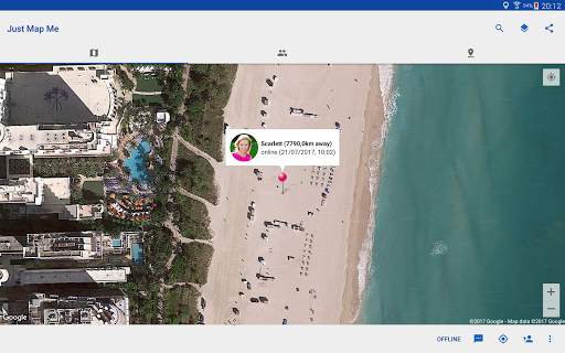 Just Map Me - Share your location in real-time screenshot 16