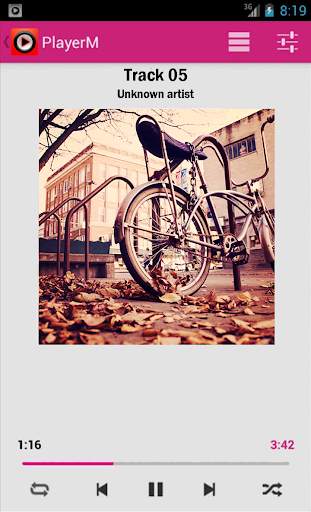 PlayerM Music Player 2 تصوير الشاشة