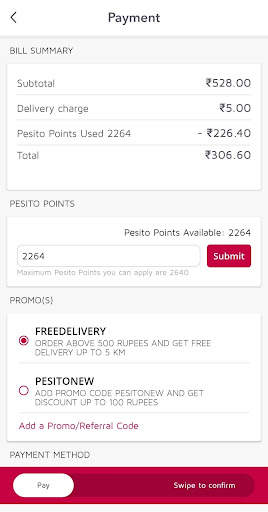Pesito - Kerala's Own Food/Grocery Delivery App screenshot 3