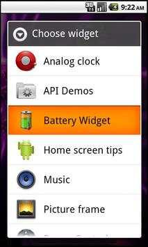 Battery Widget & thermometer screenshot 4