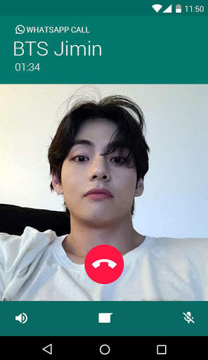 BTS Jimin Fake Call : Video Calling From Jimin screenshot 1