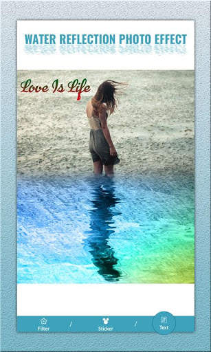 Water Reflection Photo Effect 8 تصوير الشاشة