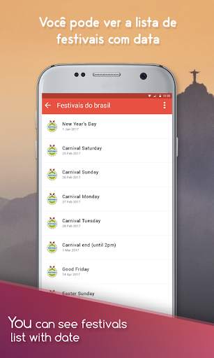 Brasil Calendário 2021 4 تصوير الشاشة