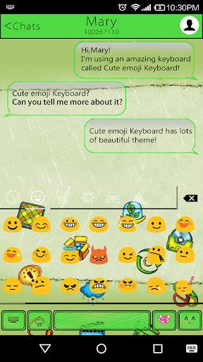Doodle Style Emoji Keyboard screenshot 2