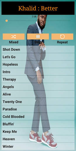 Khalid 2021 Offline [HQ] 48 Songs screenshot 4