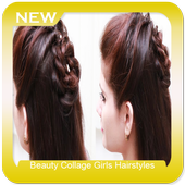 Beauty Collage Girls Hairstyles icon